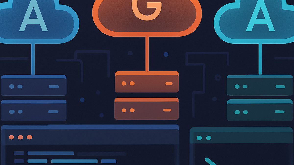 Info-Tech Cloud IaaS 2026: AWS, Azure, Google Cloud Tie in Historic First — illustration