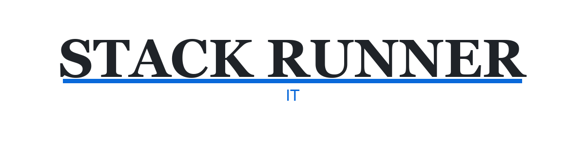 Stack Runner logo